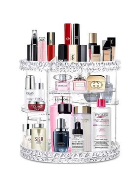 New 360 Rotating Makeup Organizer Perfume Organizer‎ with 8 Adjustable Layer …
